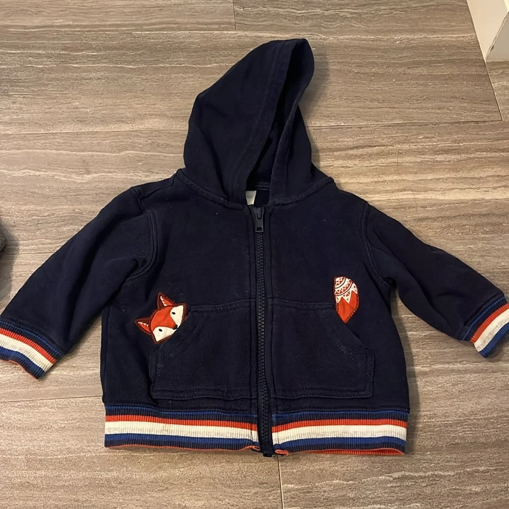 3 Piece Baby Gymboree Hooded Sweater Lot